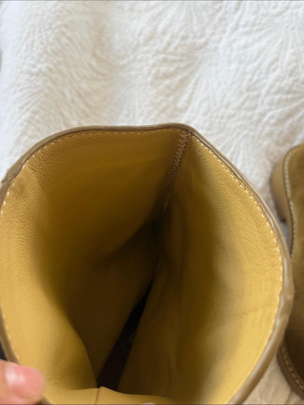 CHANEL Suede Western Ankle Boots in Chestnut - Picture 7 of 8